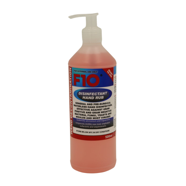 F10 Hand Rub 500ml