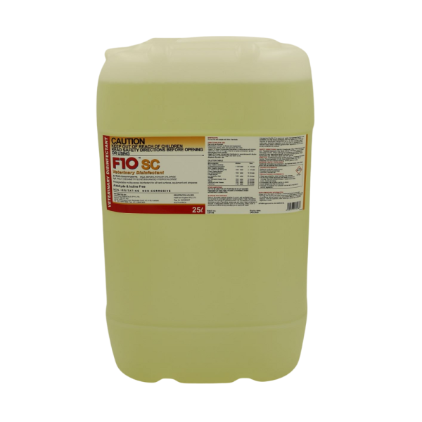 F10SC Veterinary Disinfectant 25L